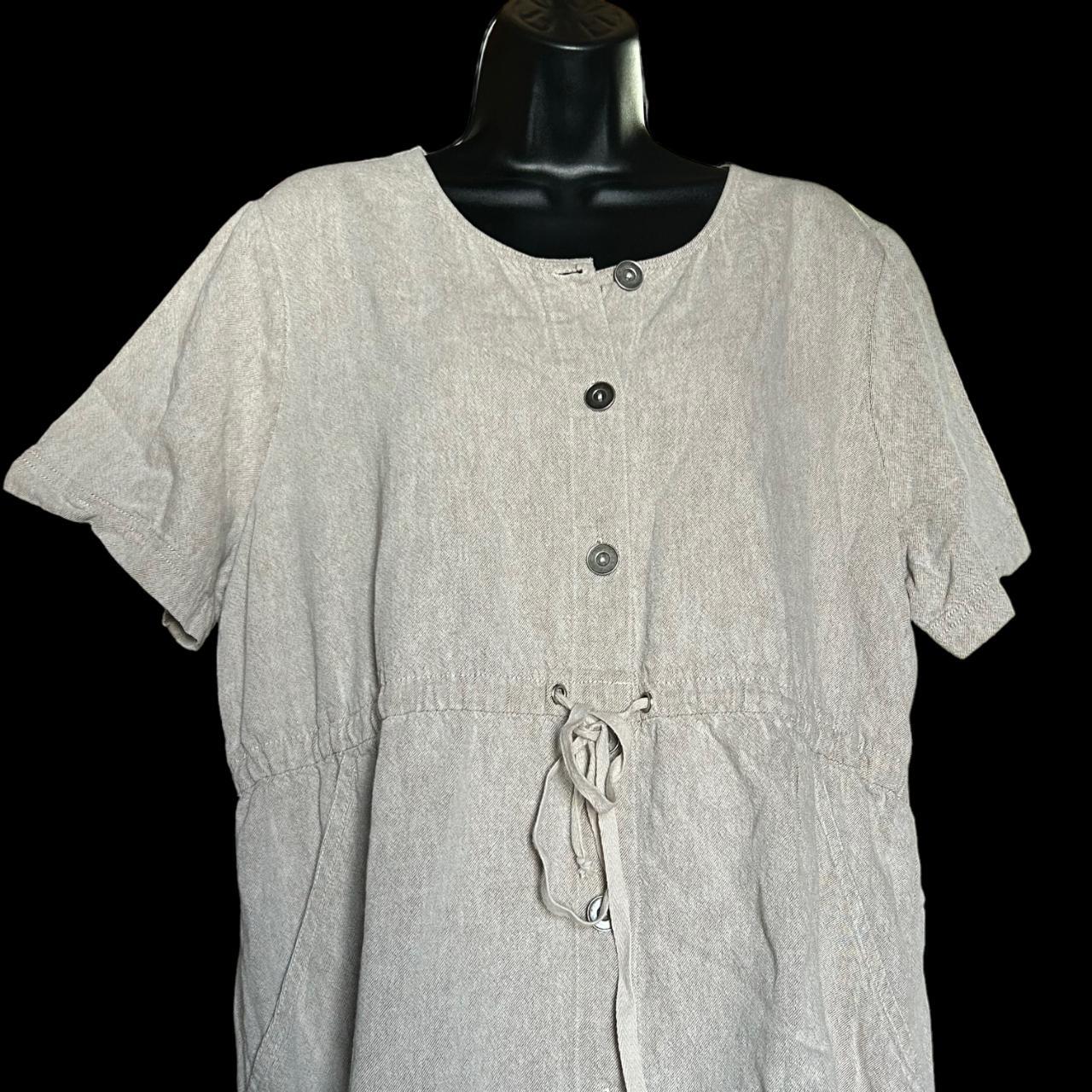 90s button front dress 16