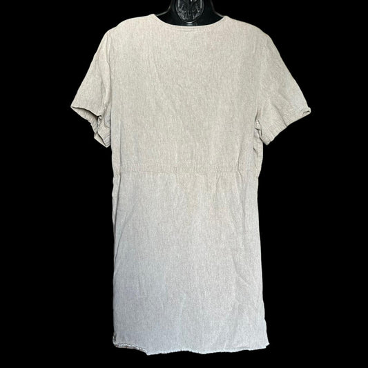 90s button front dress 16